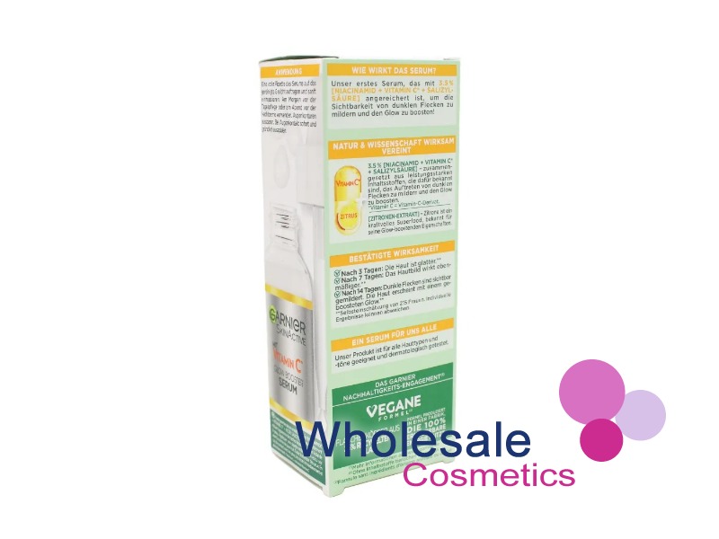 6 x Garnier Vitamin C Glow Booster Serum 30ml